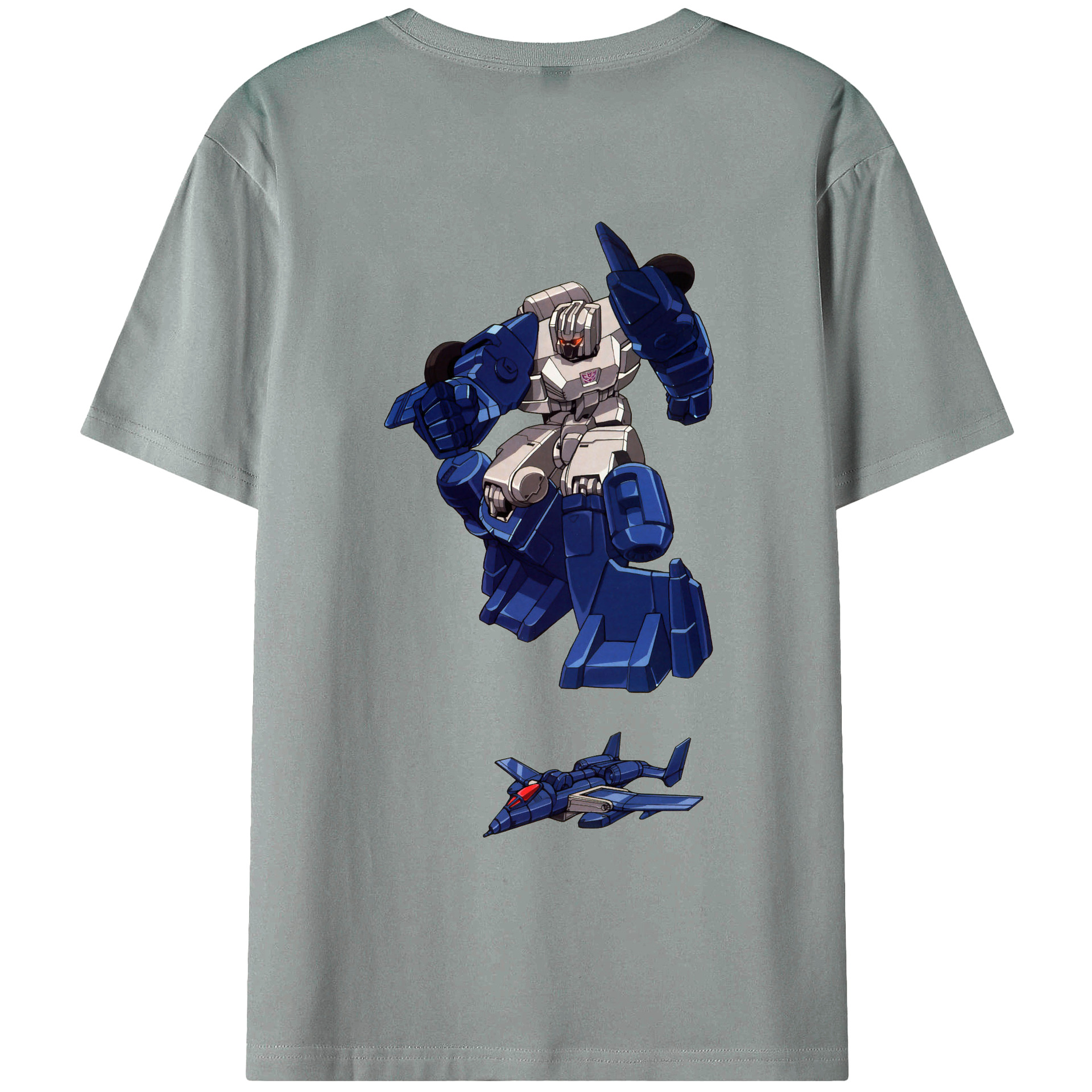 （画像用）  綿100％ メンズ半袖Tシャツ（バックプリント） 通気性